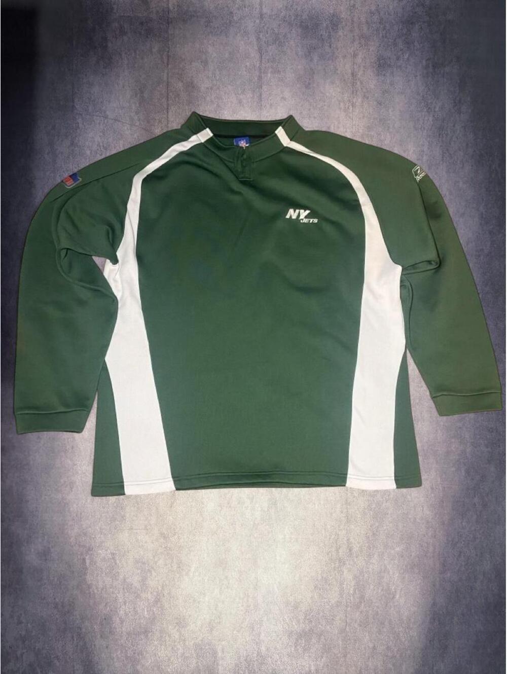 New York Jets green long sleeve pullover